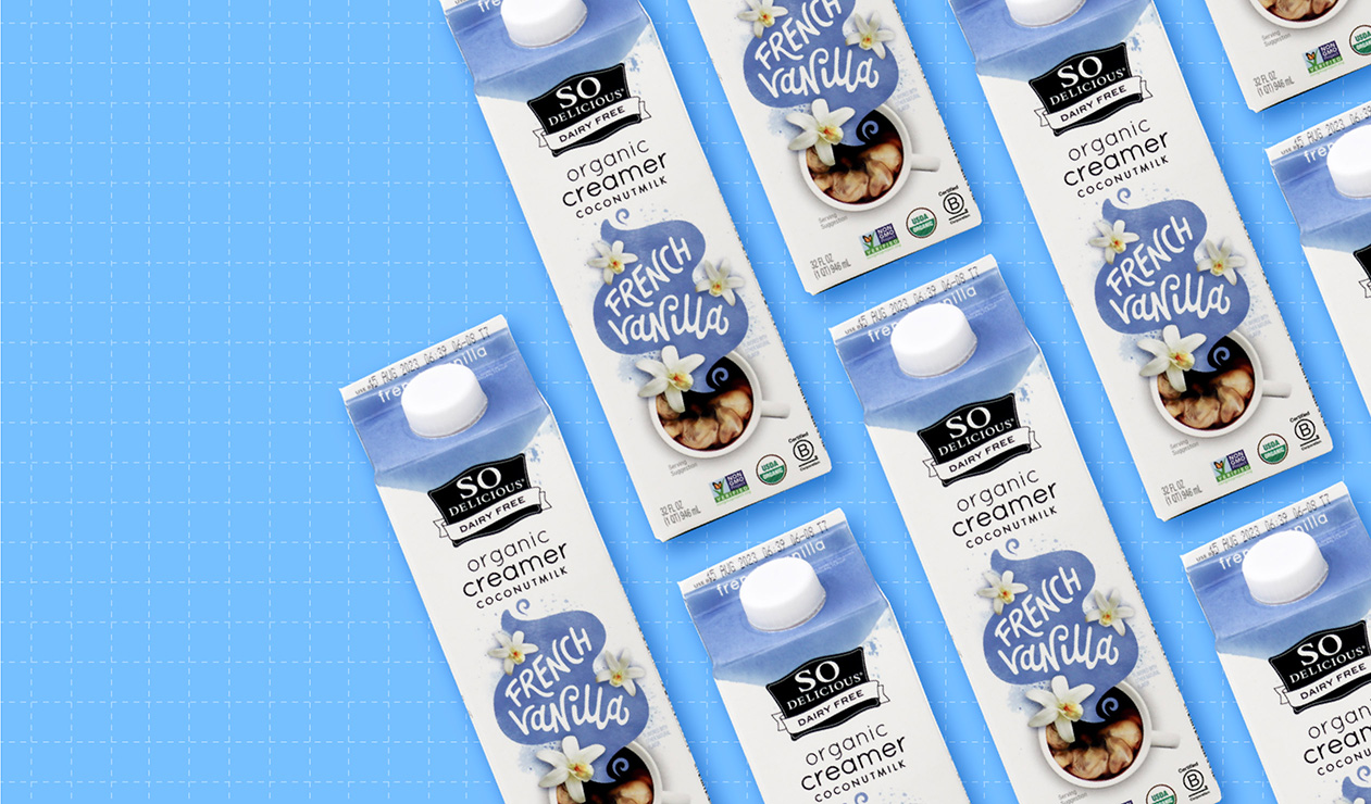 Redesign of the month so delicious creamer